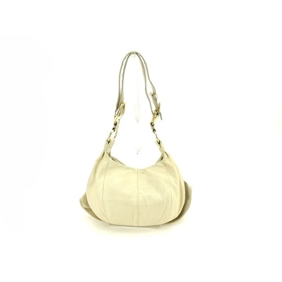 Saint Laurent Shoulder Bag Leather Tan  Yves - Picture 1 of 8